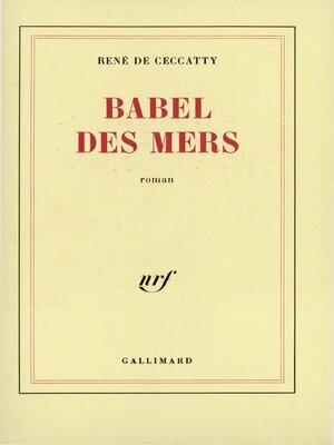 cover image of Babel des mers